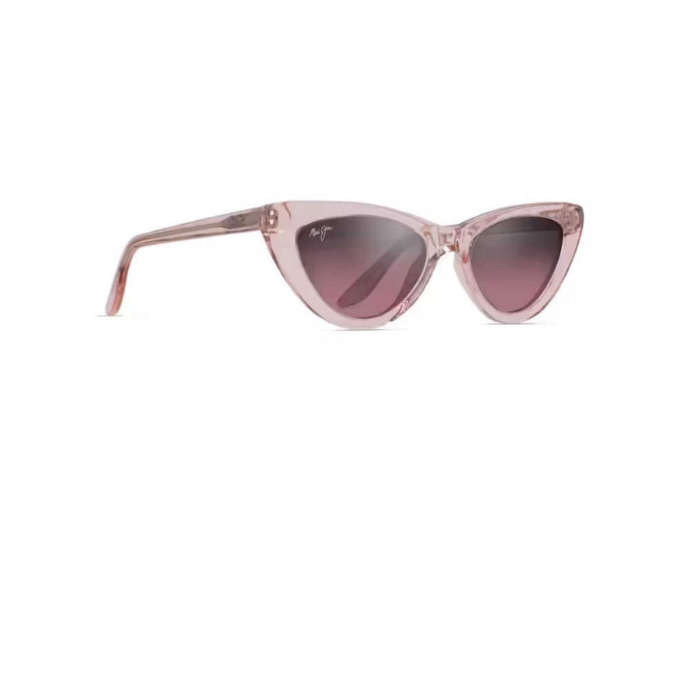 Brand new! MAUI JIM Authentic Cat Eye Lychee Pink Polarized Sunglasses